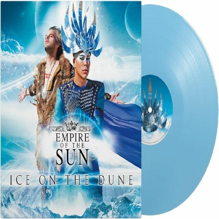 Ice On The Dune - Blue Marbled Vinyl LP vinyl record cover