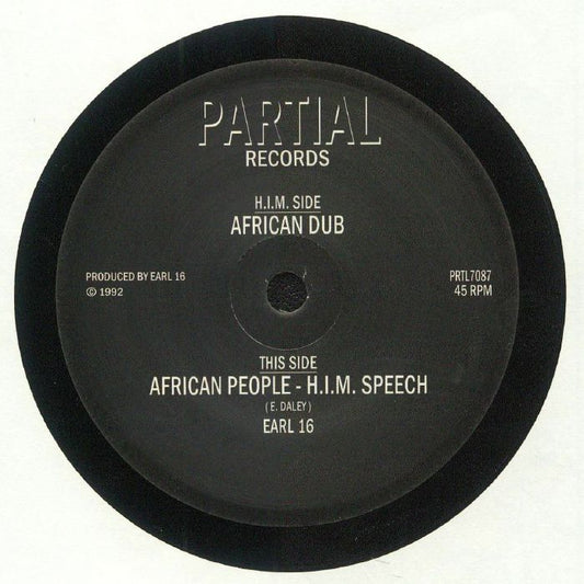 African People: HIM Speech - Vinyl Single vinyl record cover