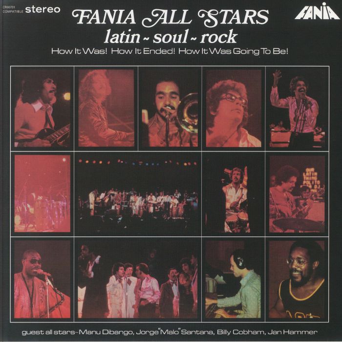 Latin Soul Rock - Vinyl LP vinyl record cover