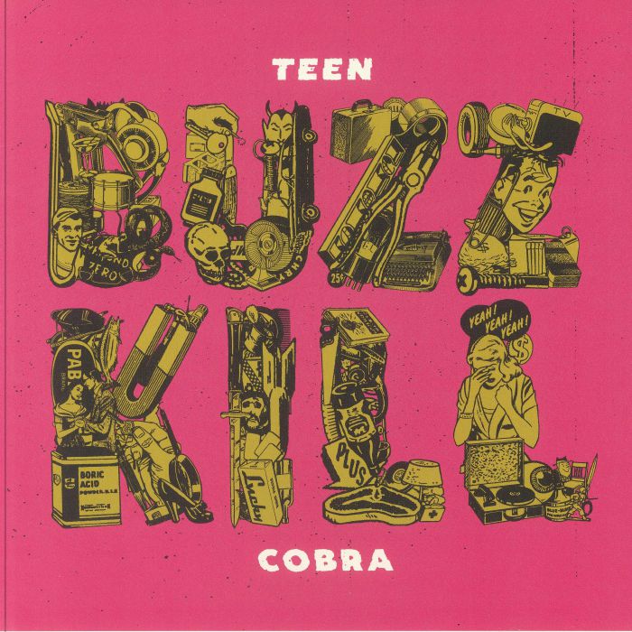 Buzzkill - Limited Edition Yellow Marbled Vinyl LP vinyl record cover