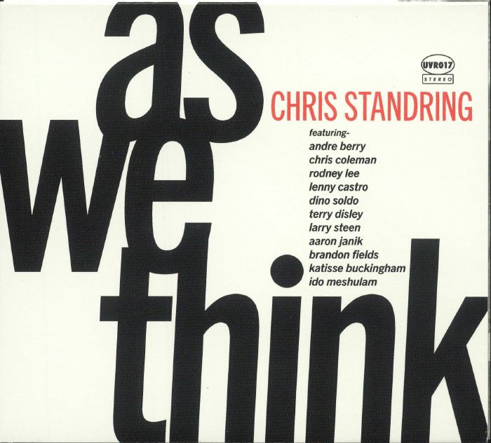 As We Think - CD CD cover