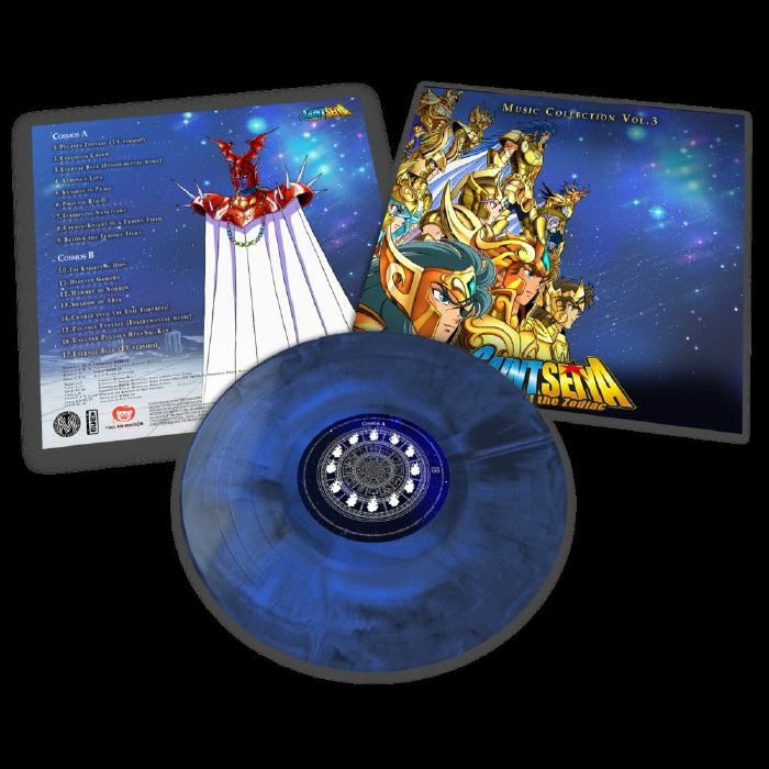 Saint Seiya Knights Of The Zodiac: Music Collection Vol 3 - Vinyl LP vinyl record cover