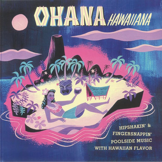 Ohana Hawaiiana - Vinyl LP + CD vinyl record cover