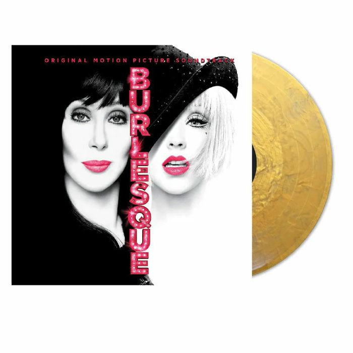 Burlesque (Soundtrack) - Limited Edition Metallic Gold Vinyl LP vinyl record cover