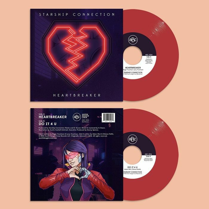 Heartbreaker - Red Vinyl Single vinyl record cover