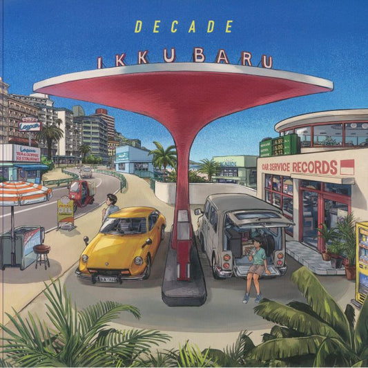 Decade - Vinyl LP vinyl record cover