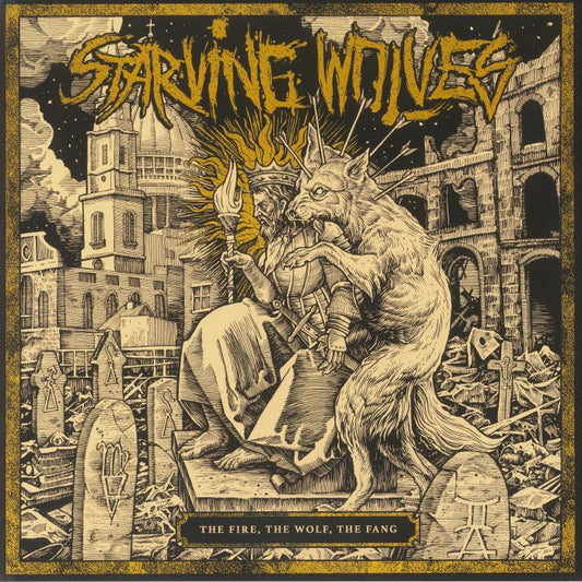 The Fire The Wolf The Fang - Vinyl LP vinyl record cover