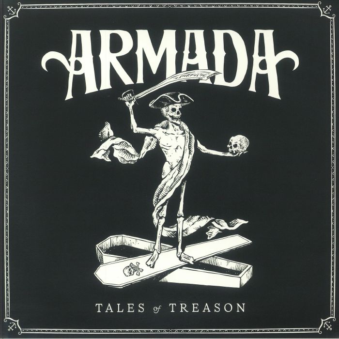 Tales Of Treason - Blue Swirl Vinyl LP vinyl record cover