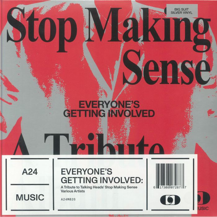 Stop Making Sense: Everyone's Getting Involved - Silver Vinyl 2xLP vinyl record cover