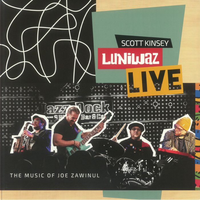 Luniwaz Live: The Music Of Joe Zawinul - 2xLP vinyl record cover