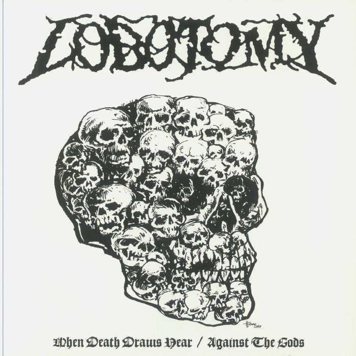 When Death Draws Near / Against The Gods - Vinyl LP vinyl record cover