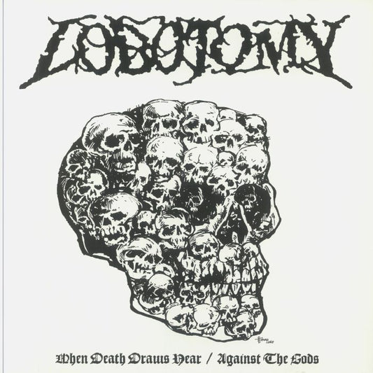 When Death Draws Near / Against The Gods - Vinyl LP vinyl record cover