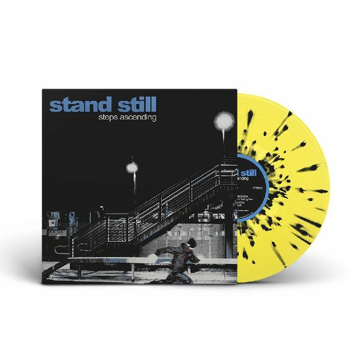Steps Ascending - Yellow & Black Splatter Vinyl LP vinyl record cover