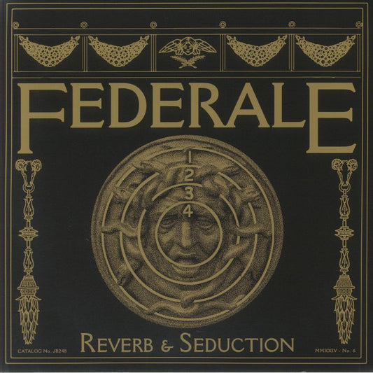 Reverb & Seduction - Limited Edition Burgundy Vinyl LP vinyl record cover