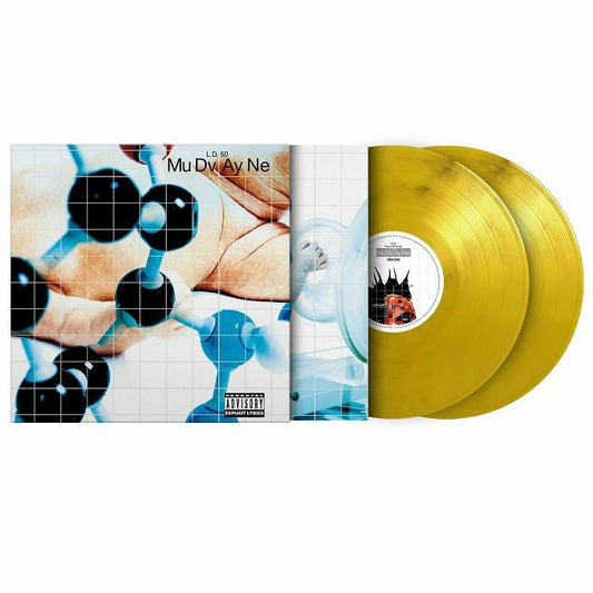 LD 50 - Limited Edition Yellow & Black Marbled Vinyl 2xLP vinyl record cover