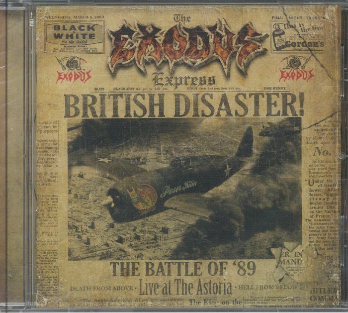 British Disaster: The Battle Of 89 (Live At The Astoria) - CD CD cover