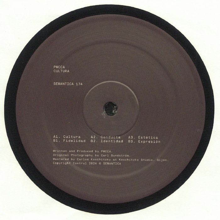 Cultura - Vinyl EP vinyl record cover