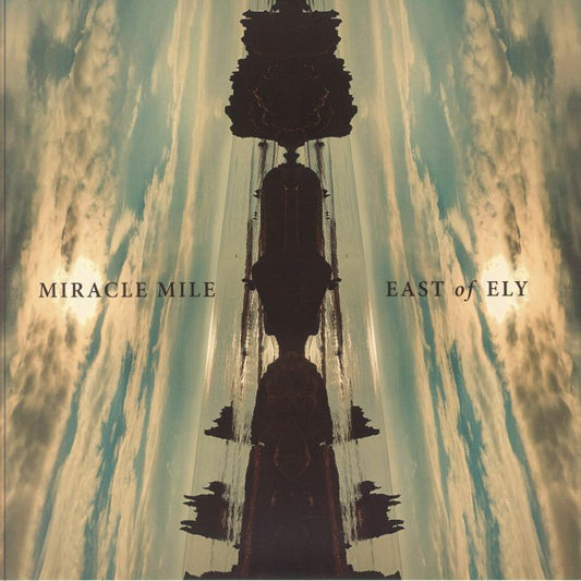 East Of Ely - Blue Vinyl LP vinyl record cover