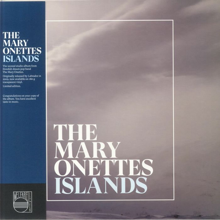 Islands - Limited Edition Transparent Vinyl LP vinyl record cover