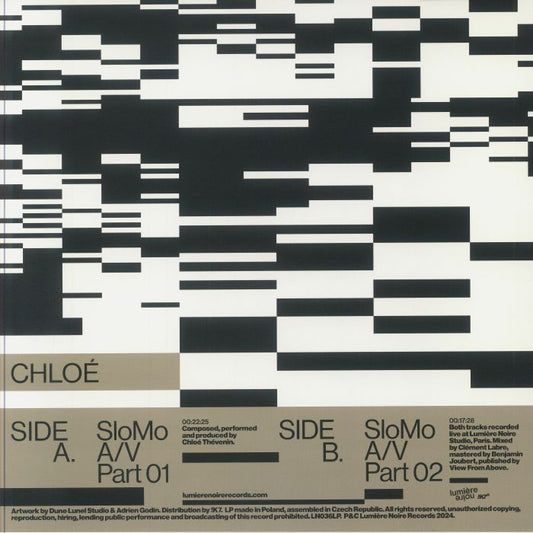 Slomo A/V - Vinyl LP vinyl record cover