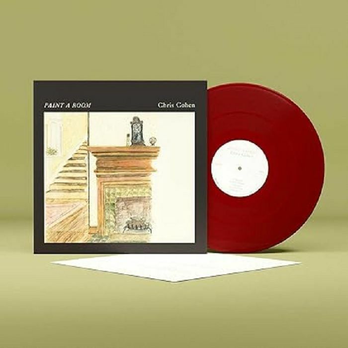 Paint A Room - Limited Edition Red Marbled Vinyl LP vinyl record cover