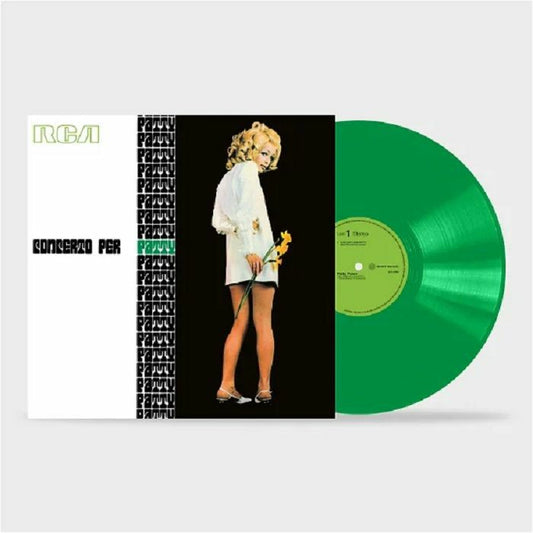 Concerto Per Patty - Limited Numbered Green Vinyl LP vinyl record cover