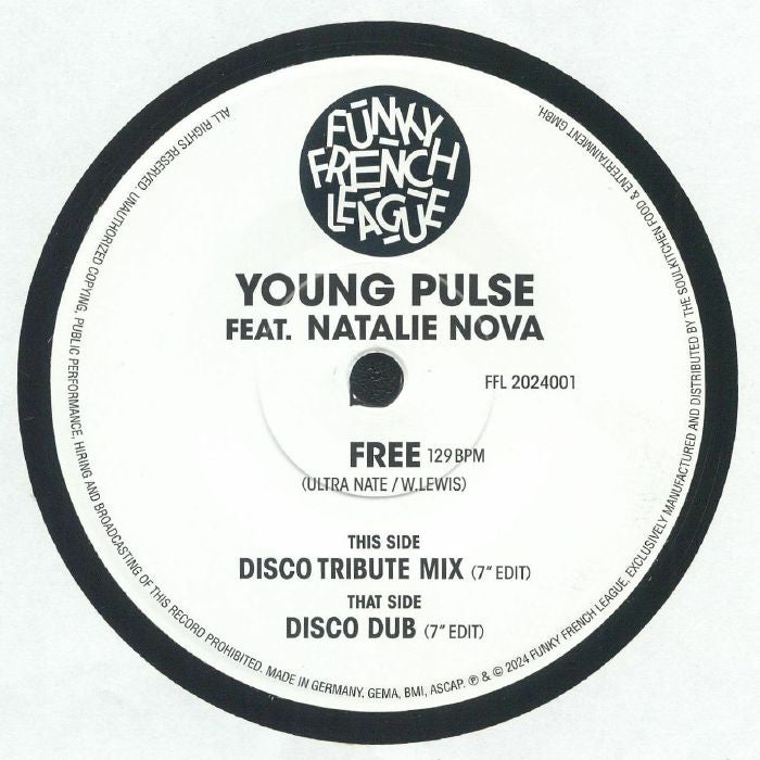 Free - Vinyl Single vinyl record cover