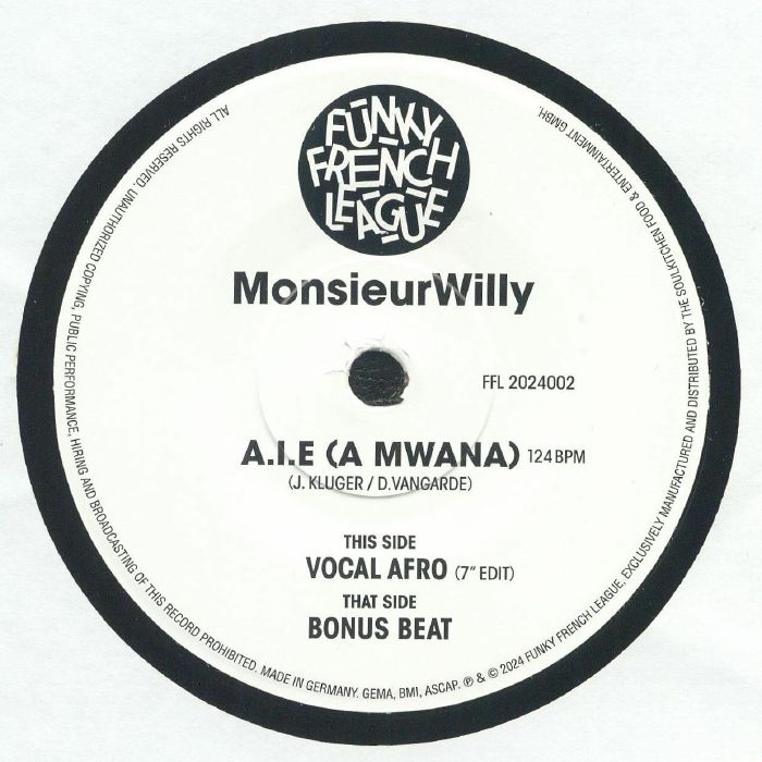 AIE (A Mwana) - Vinyl Single vinyl record cover