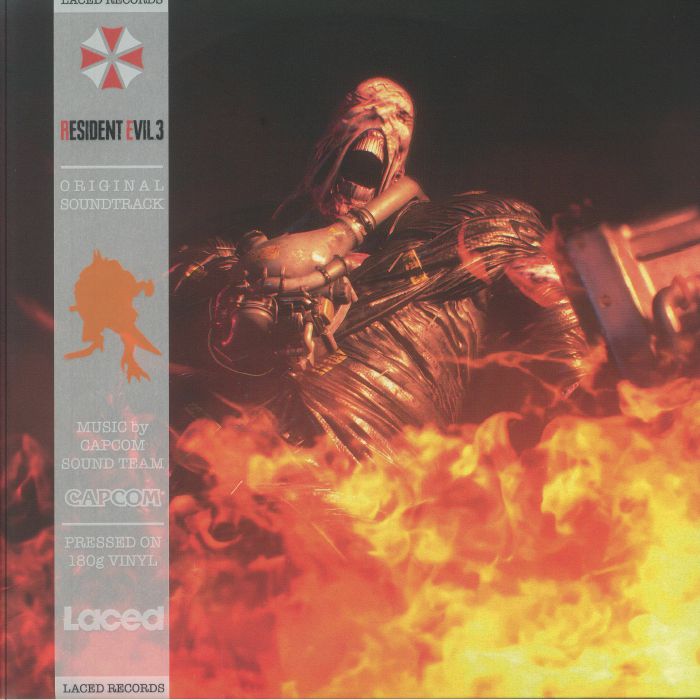 Resident Evil 3 (Soundtrack) - 2xLP vinyl record cover