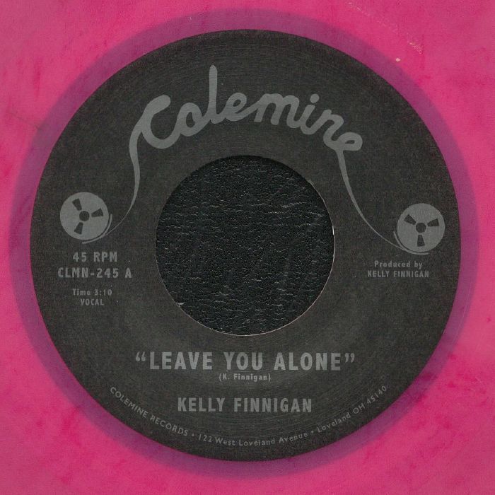 Leave You Alone - Limited Fuchsia Vinyl Single vinyl record cover