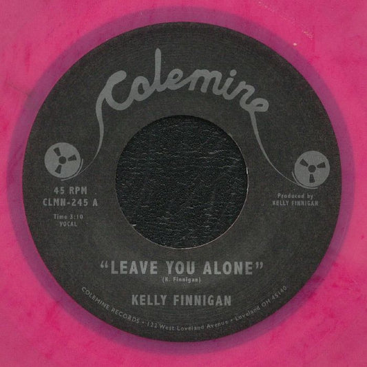 Leave You Alone - Limited Fuchsia Vinyl Single vinyl record cover