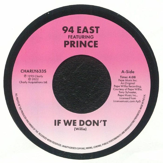 If We Don't - Vinyl Single vinyl record cover