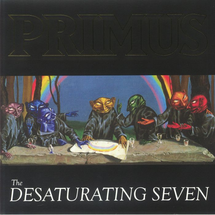 The Desaturating Seven - 7th Anniversary Splatter Vinyl LP vinyl record cover