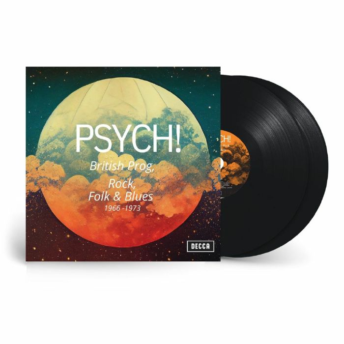 Psych! British Prog Rock Folk & Blues 1966-1973 - 2xLP vinyl record cover