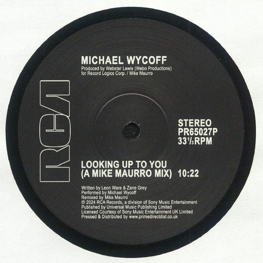 Looking Up To You (A Mike Maurro mix) - Vinyl Single vinyl record cover