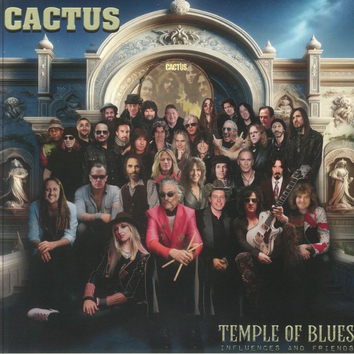 Temple Of Blues: Influences & Friends - Limited Edition 180 Gram Vinyl 2xLP vinyl record cover