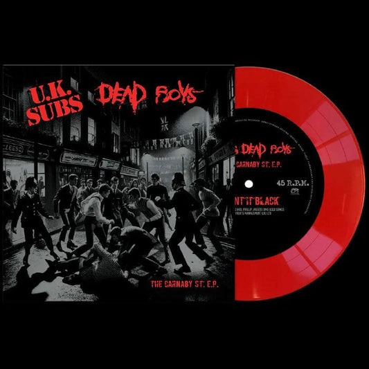 The Carnaby St EP - Limited Edition Red Vinyl EP vinyl record cover