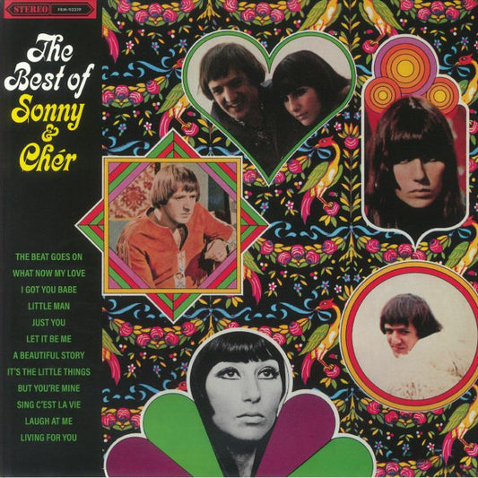 The Best Of Sonny & Cher - Limited Edition Pink Vinyl LP vinyl record cover
