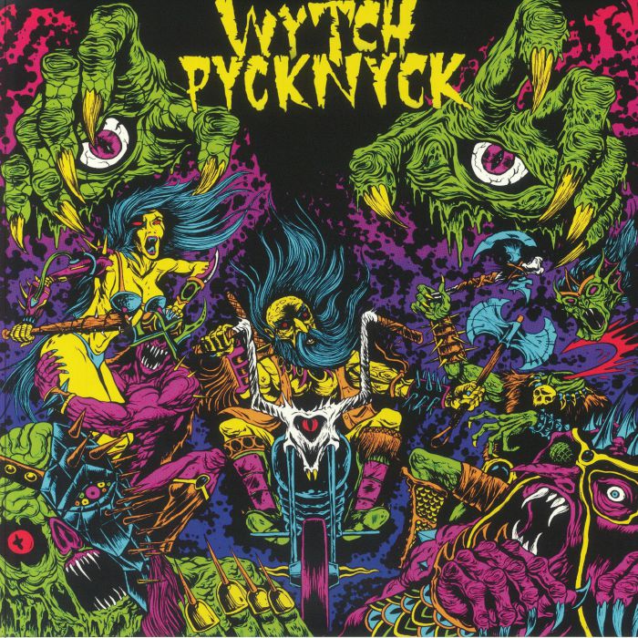 Wytch Pycknyck - Limited Edition Green Vinyl LP vinyl record cover
