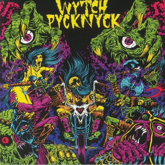 Wytch Pycknyck - Limited Edition Green Vinyl LP vinyl record cover
