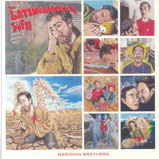 Mi Latinoamérica Sufre - Pink Vinyl LP vinyl record cover