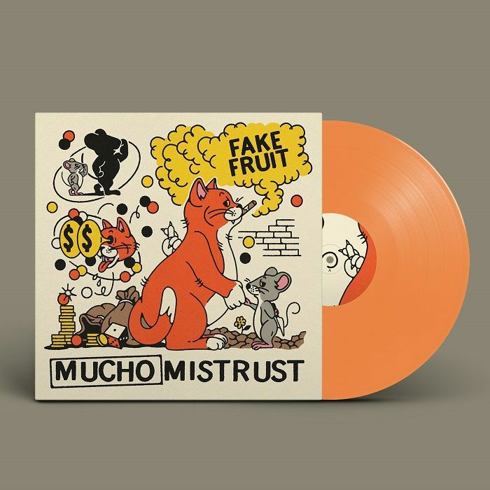 Mucho Mistrust - Limited Edition Orange Vinyl LP vinyl record cover