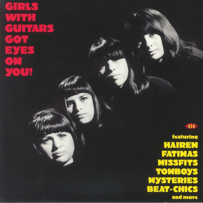 Girls With Guitars Got Eyes On You! - Red Vinyl LP vinyl record cover