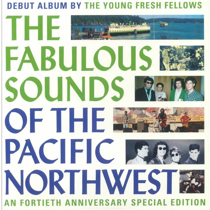 The Fabulous Sounds Of The Pacific Northwest - Turquoise Vinyl LP vinyl record cover