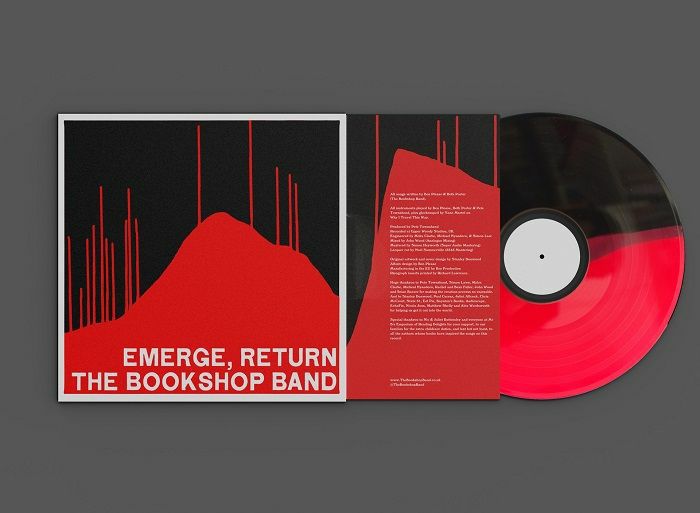 Emerge Return - Limited Edition Red & Black Split Coloured Vinyl LP vinyl record cover