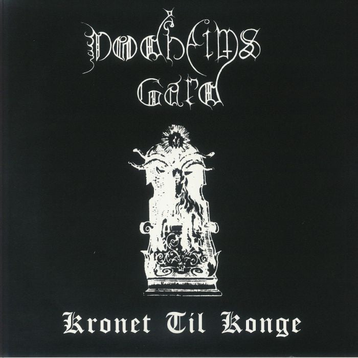 Kronet Til Konge - Limited Edition White Vinyl LP vinyl record cover