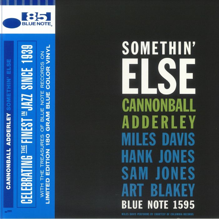 Somethin' Else - Limited Edition Blue Vinyl LP vinyl record cover