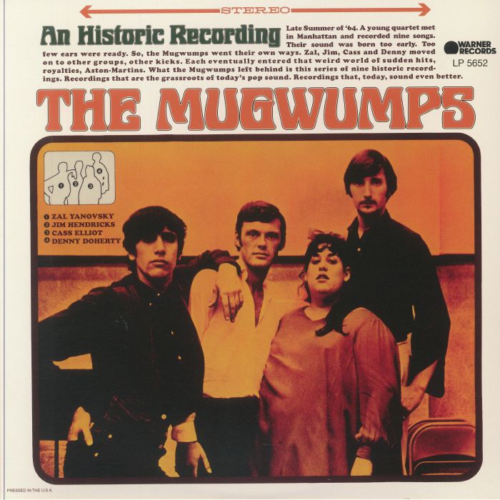 The Mugwumps - Translucent Orange Vinyl LP vinyl record cover