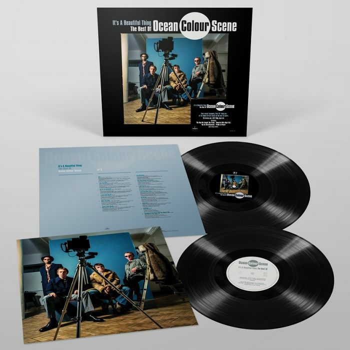It's A Beautiful Thing: The Best Of Ocean Colour Scene - 2xLP vinyl record cover