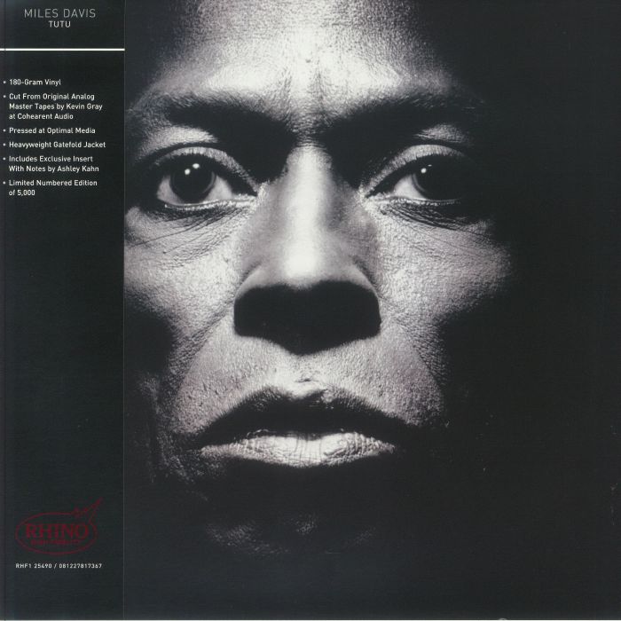 Tutu - Limited Edition Vinyl LP vinyl record cover